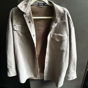 Zara Suede Jacket
